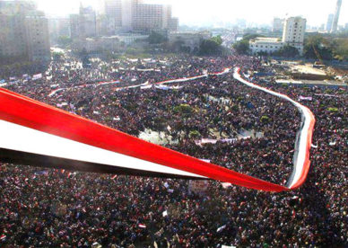 صور أكبر علم لمصر في ميدان التحرير Biggest Egyptian Flag Tahrir Square-عالم الصور